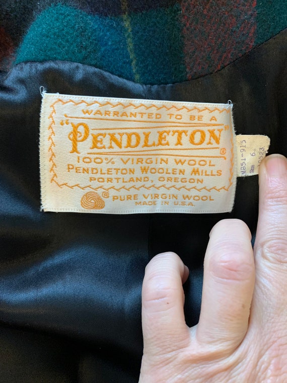 Vintage Pendleton Wool Coat - image 8