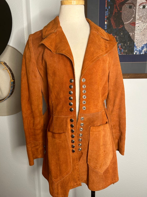 Vintage 60s Suede Jacket - image 10