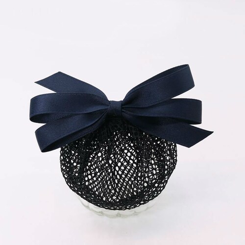 Hair Snood Net Bow French Barrette Clip Hygienic Hair Etsy