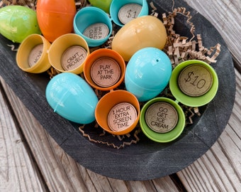 Easter Egg Tokens | Easter Egg Stuffers | Easter Decor | Rewards Tokens | Set of 15