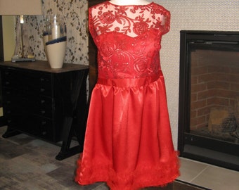 Red Party Dress