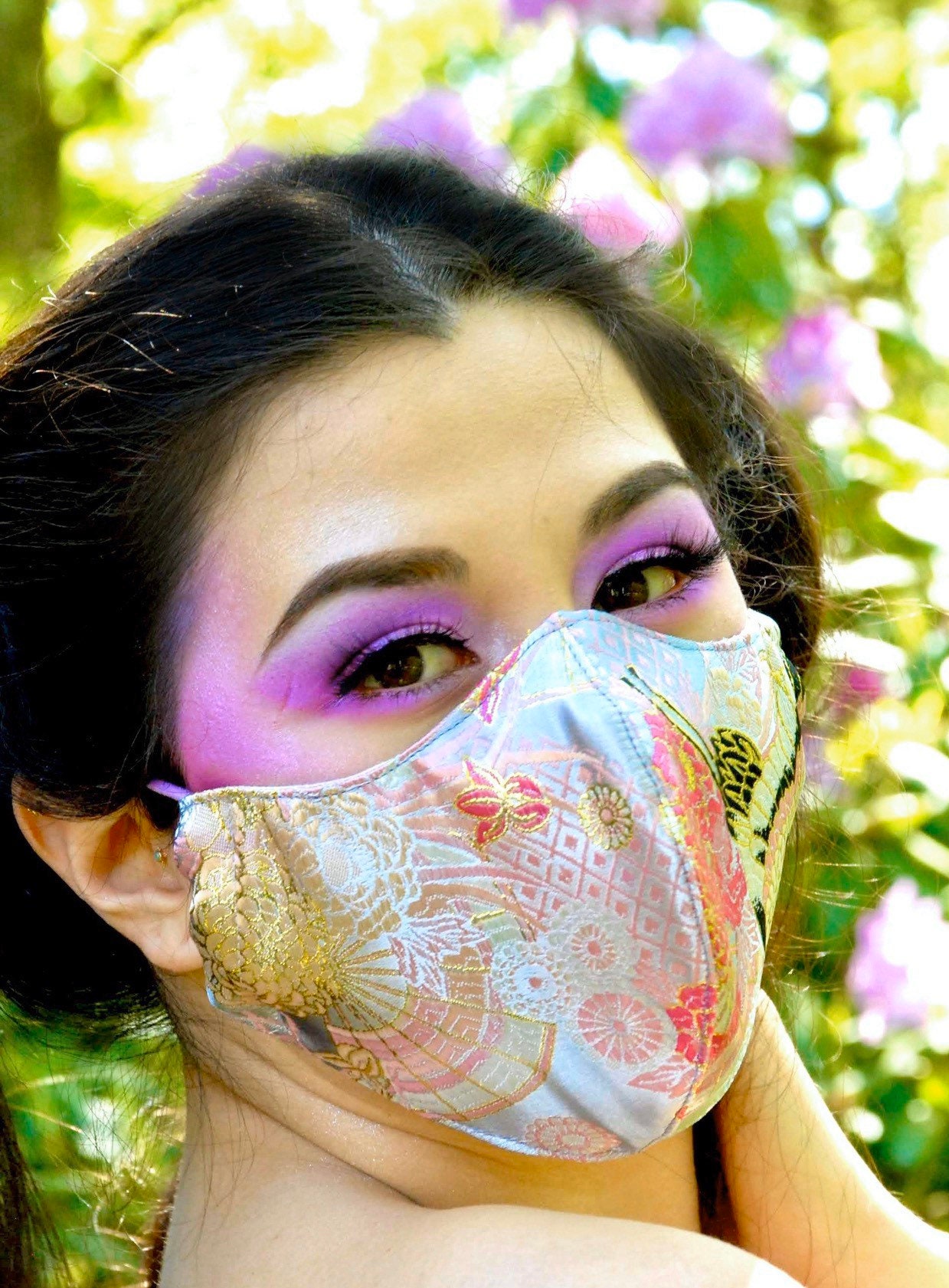 Fancy Face Mask Oriental Face Mask Dust Mask Luxury Face Etsy