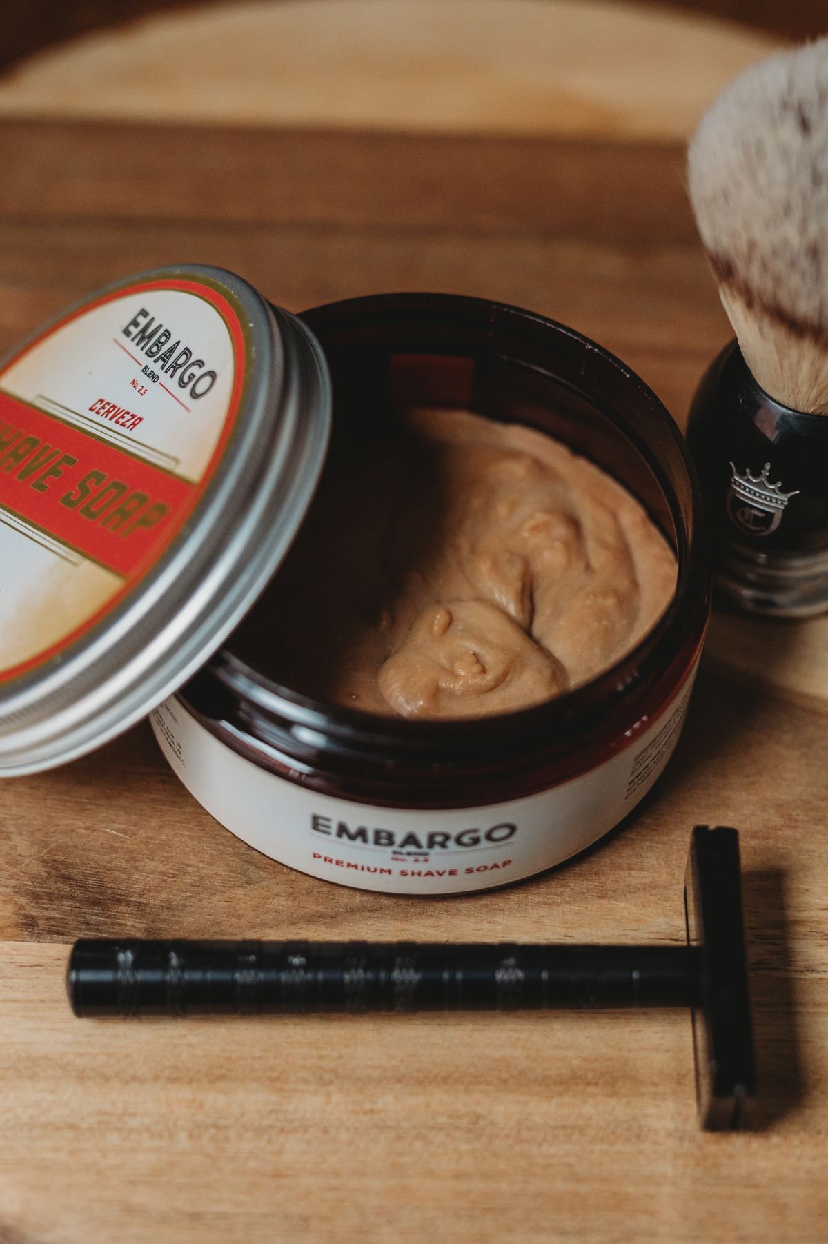 Shave Kit Embargo Blend, Beer Bases, Lather, Wet Shave, Shave Soap, Aftershave Balm, Aftershave