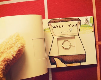 Will You Marry Me Secret Flip Book