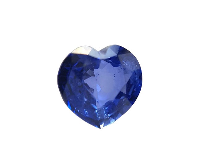 Natural Sapphire, Royal blue, heart 5x5 mm