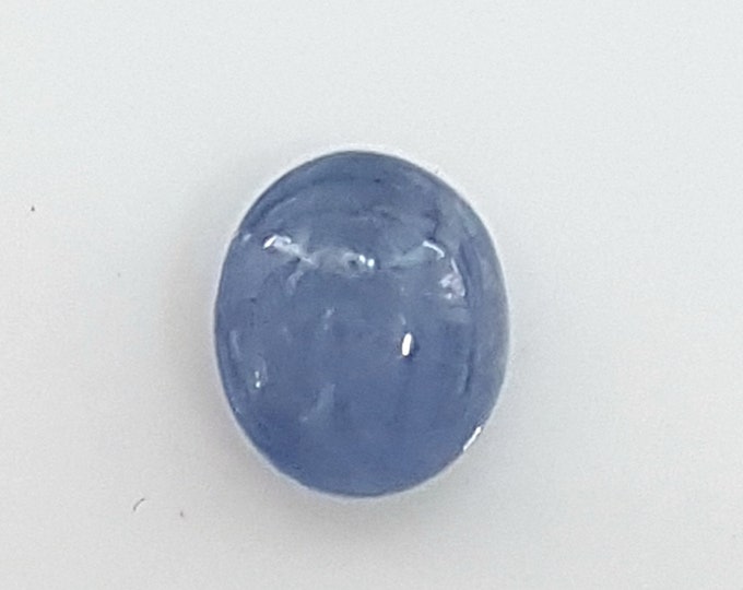 Natural blue sapphire, oval cabochon cut, mm.9,10x7,90, h.mm.4,53, weight cts.3,05