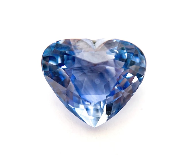 Natural Sapphire,Ceylon, Heart Shape,  5,09 CT