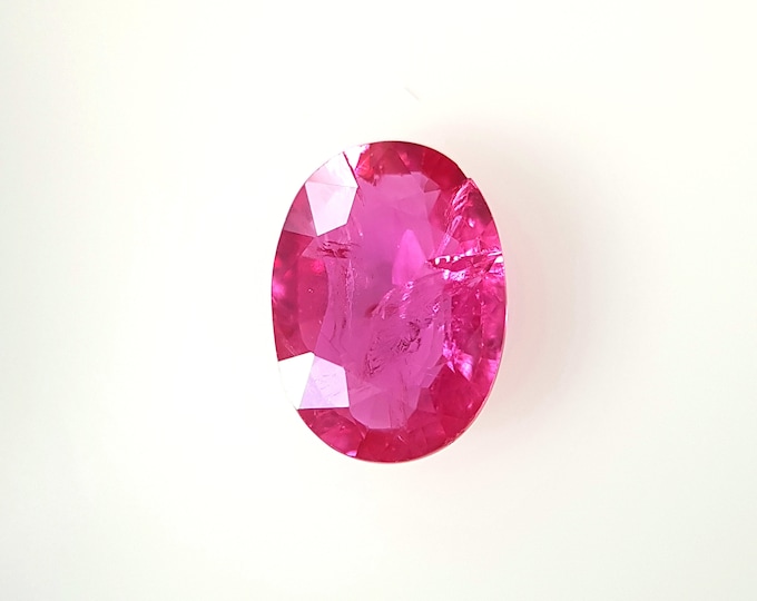 Natural Ruby, Oval 7x5 mm