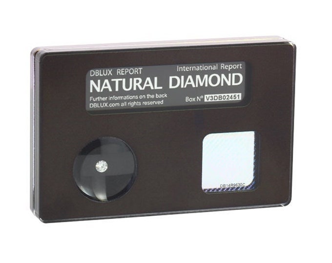 Certified Natural Diamond with personal dedication
