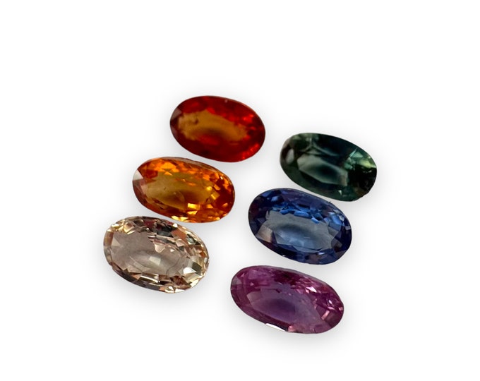 Multicolor Natural Sapphire 1,80 Ct