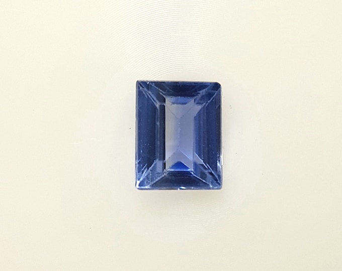 Natural light blue Sapphire, ct.0,40, no treatment, no heated, rectangular 4,48x3,55 mm.