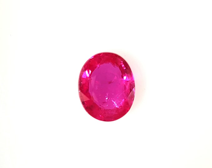 Natural Ruby Oval 5x4 mm
