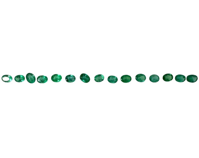 Natural Emerald lot of 15 pieces