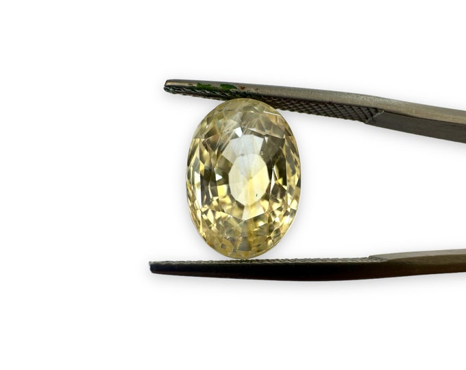 Natural Yellow Sapphire NO Heat 11,34 ct