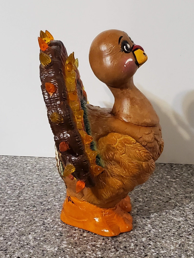 here to announce the Thanksgiving Season lighted ceramic piece to add to your decor. Its Tom Turkey.5 A perfectly bold Look