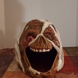 Ceramic Mummy Trick or Treat Candy Dish. Price includes shipping.