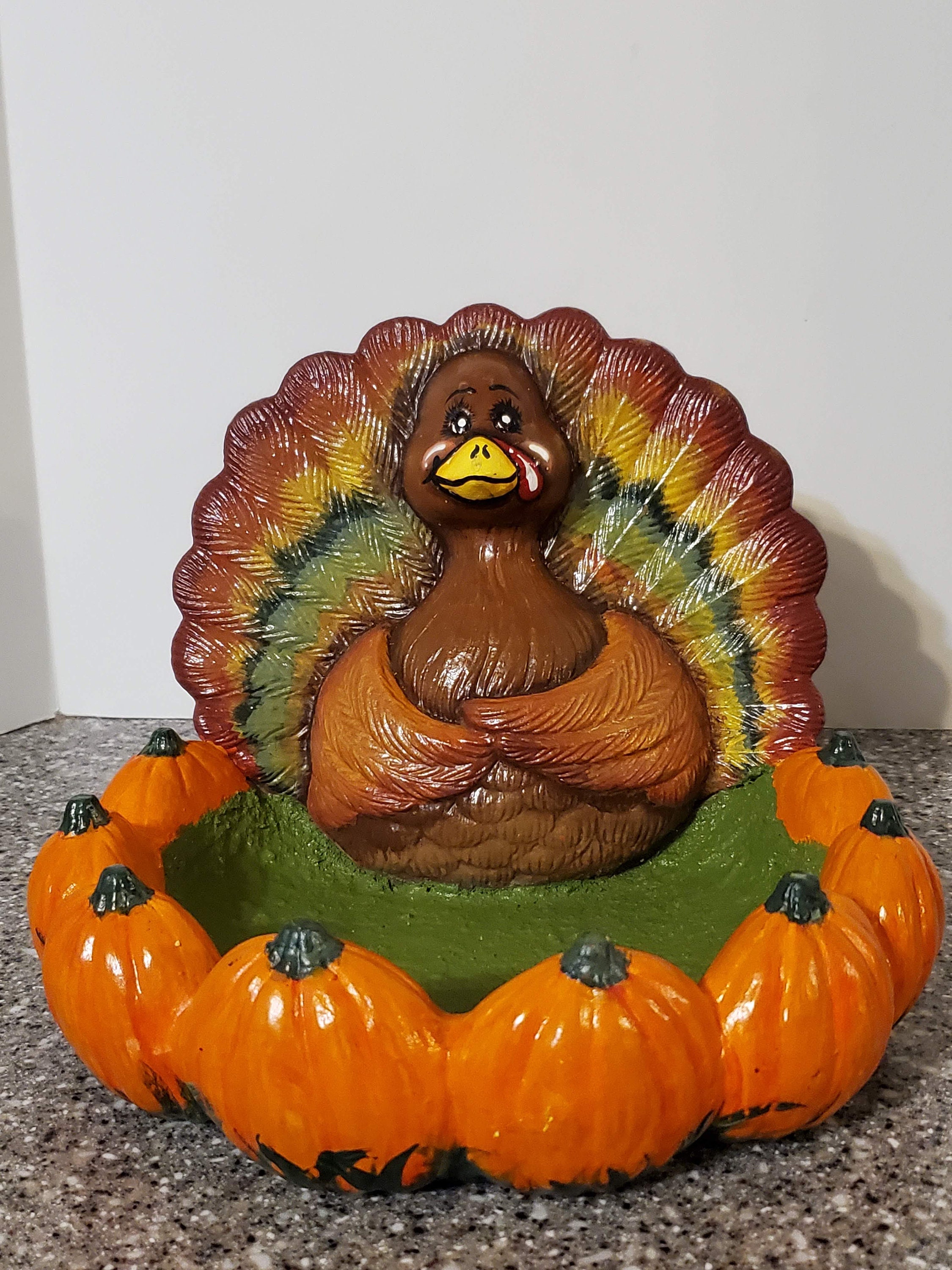 A Thanksgiving Turkey Candydish A unique holiday decor made Etsy