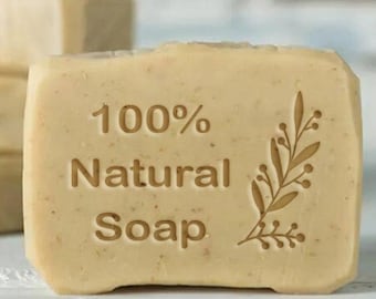 100% Natural Soap Stamp, Custom Soap Stamp,Acrylic Mold ,Acrylic Soap Stamp,wedding Soap stamp