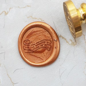 Gold Flake Letter Wax Seals - Seal -Wax Seal Stickers- Adhesive Wax Seals