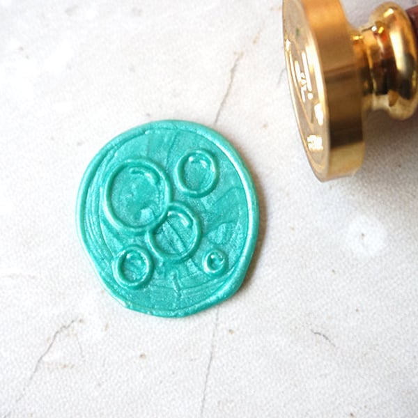 Soap Bubbles   wax seal stamp   KIT ,Party Invitation Sealing Stamp,wedding invitation seal,Baby Shower Gift C55