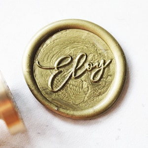 Kalligraphie Name Hochzeit Wachs Siegel Stempel, Siegelstempel Einladung, Einladung Siegelstempel L78