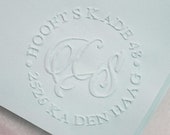 Personalized Monogram Embosser,Notary Seal Embosser,Returned address stamp ,Wedding embosser,Valentines day