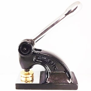 Gravador de mesa resistente personalizado, carimbo de logotipo comercial, gravador de casamento, carimbo de gravação personalizado, selo de gravação