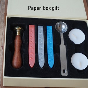 Paper Airplane wax seal stamp KIT ,Party Invitation Sealing Stamp Airplane,wedding invitation seal C57 image 4