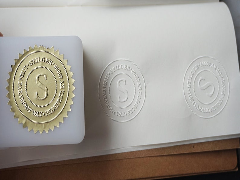 Custom Address Embosser Address Embosser Return Address Etsy