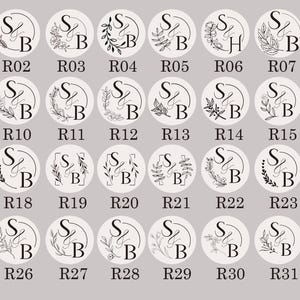 Custom Embosser Stamp｜Initials Embosser｜Wedding embosser｜Personalized Embosser｜Napkin embosser｜Monogram Embosser ｜Wedding Embosser image 4
