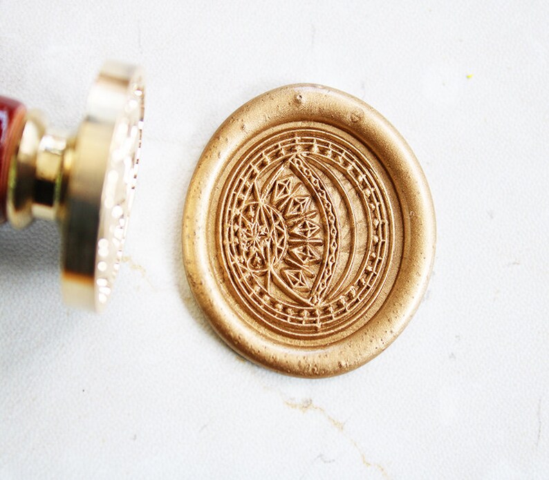 star wax seal stamp