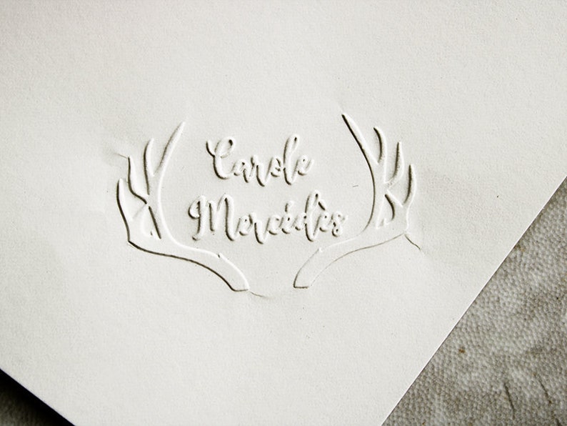 Custom Embosser Stamp Address Embosser Name Embossing Stamp Etsy