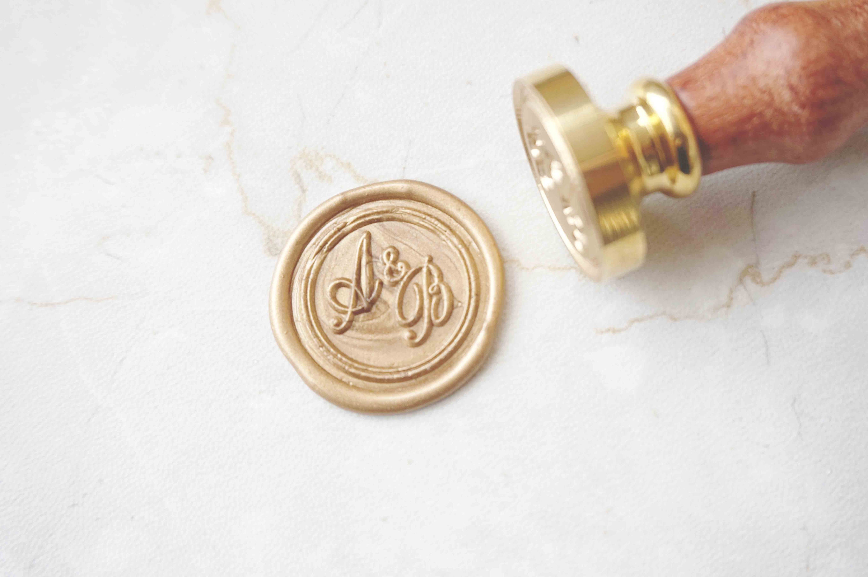 Custom wax Seal (Initials) - Purchase online from our Internet store