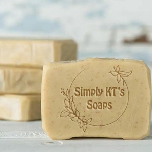 Timbro personalizzato fatto a mano, stampo per sapone personalizzato, timbro di sapone acrilico fatto a mano, logo di sapone personalizzato