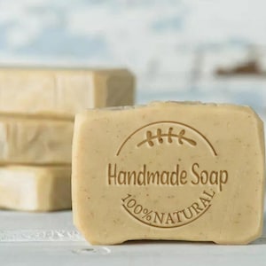 Stampo per sapone personalizzato / logo sapone personalizzato / Timbro / timbro di sapone acrilico con maniglia