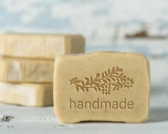 Francobollo di sapone di fiori, timbro di sapone fatto a mano, timbro di sapone acrilico, timbro di sapone per matrimoni, stampo acrilico
