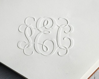 Timbro per goffratura personalizzato per matrimonio, timbro per goffratura, timbro per goffratura, timbro per goffratura monogramma, timbro per goffratura, sigillo per goffratura, timbro per indirizzo