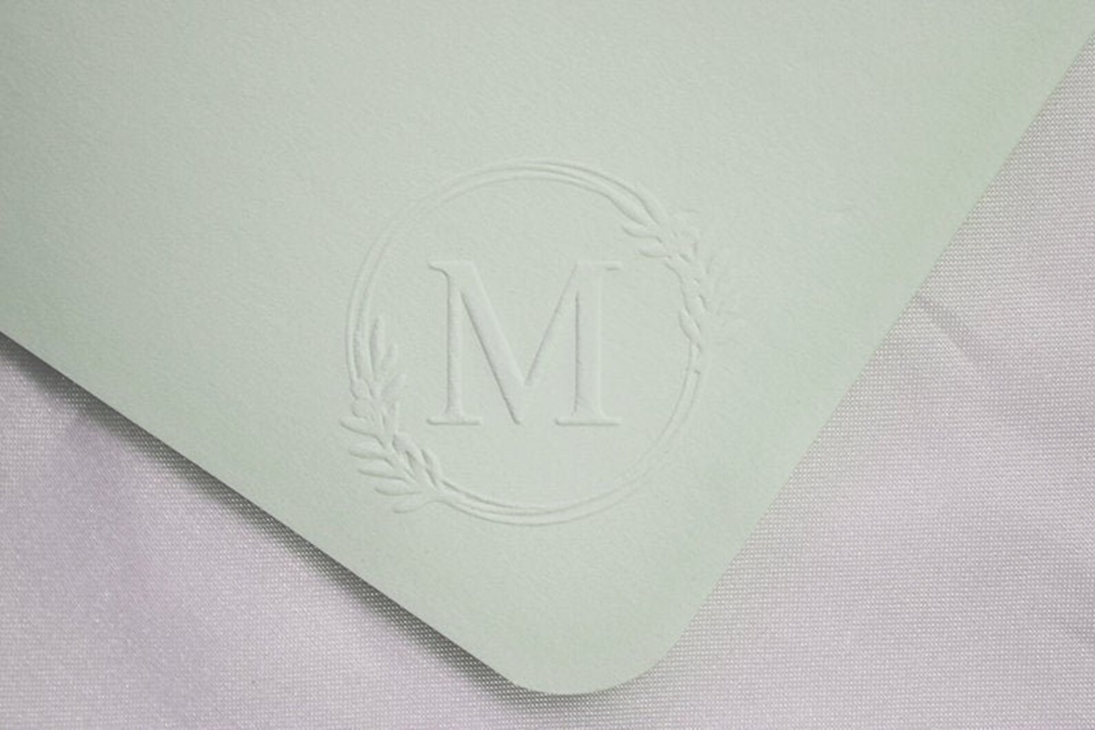 Personalized Embosser Initials Embosser Wedding Monogram Etsy