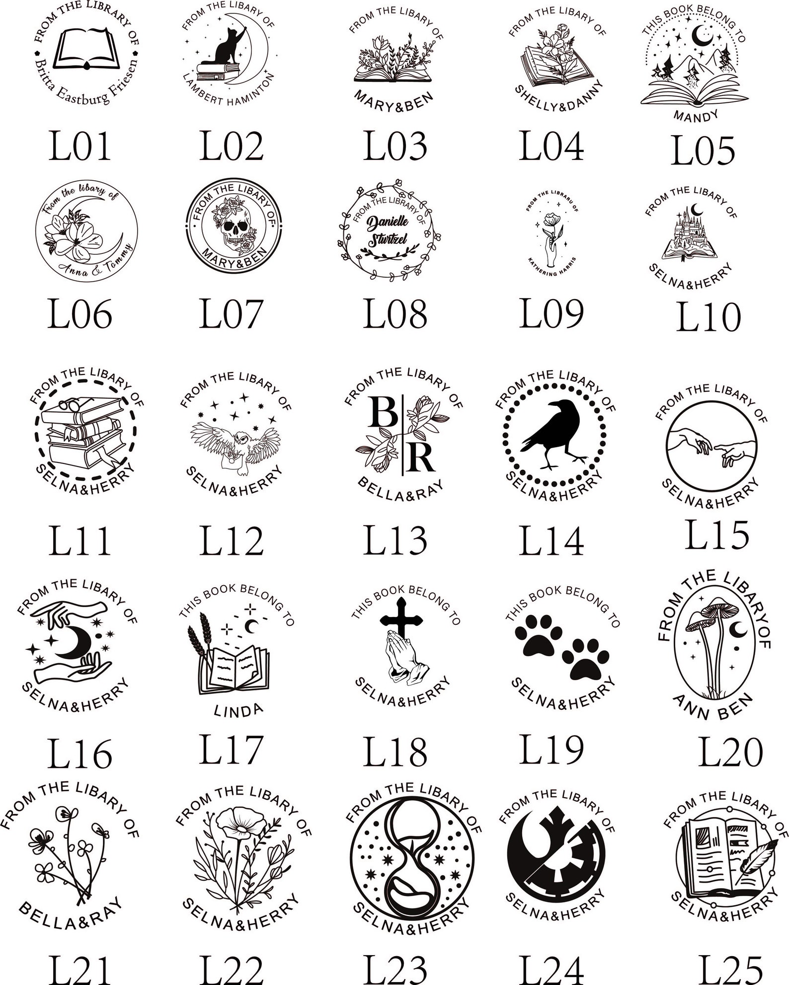 Address Embosser Custom Address Embosser Custom Embosser Etsy