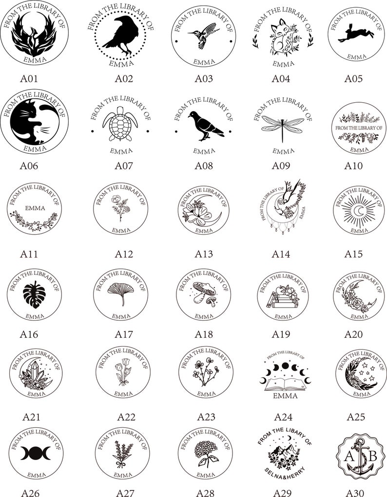 Logo Embosser Custom Embosser Personalized Embosser name Etsy