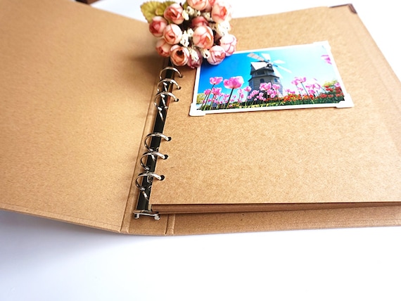 30 Sheets Blank Kraft Photo Album Scrapbook Album/wedding Guest Book/  Graduation Photo Album 