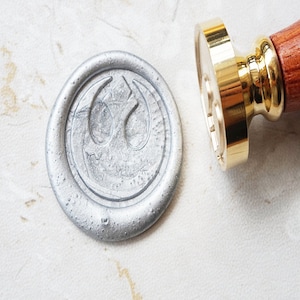 Rebellenallianz-Wax-Siegelstempel, Hochzeitssiegel/ Sterneinladung/C370