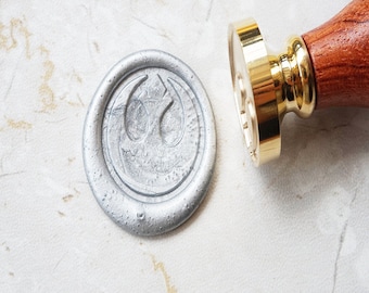 Rebel Alliance  Wax Seal Stamp , Wedding Seal/ Star  Invitation/C370