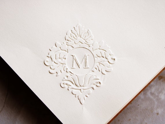 Customized Embosser Stamp / personalized embossed stamp/ – DokkiDesign