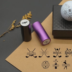 Customize Your Own Golf Ball Stamp, Custom Golf Stamp Gift For Dad-Golf, Gift for dad and husband