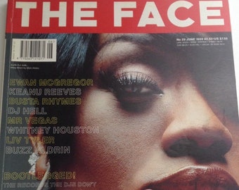 The Face Magazine | June 99 | Missy Elliot | Whitney Houston, Keanu Reeves, Liv Tyler, Busta Rhymes, RnB | London Fashion | Vintage Magazine