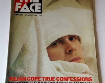 The Face Magazine | Nov 81 | Julian Cope | Gary Numan, Bow Wow Wow, Bananarama, Thomas Dolby, David Bowie | Punk Rock, Five Years On