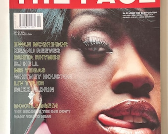 The Face Magazine | June 99 | Missy Elliott | Whitney Houston, Keanu Reeves, Liv Tyler, Busta Rhymes | London Fashion | Vintage Magazine