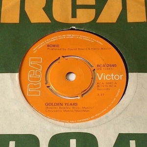 David Bowie | Golden Years | Can You Hear Me | 7&quot; Vinyl | 45 rpm | Record Collector | Gift For A Music Fan | Gift For A David Bowie Fan