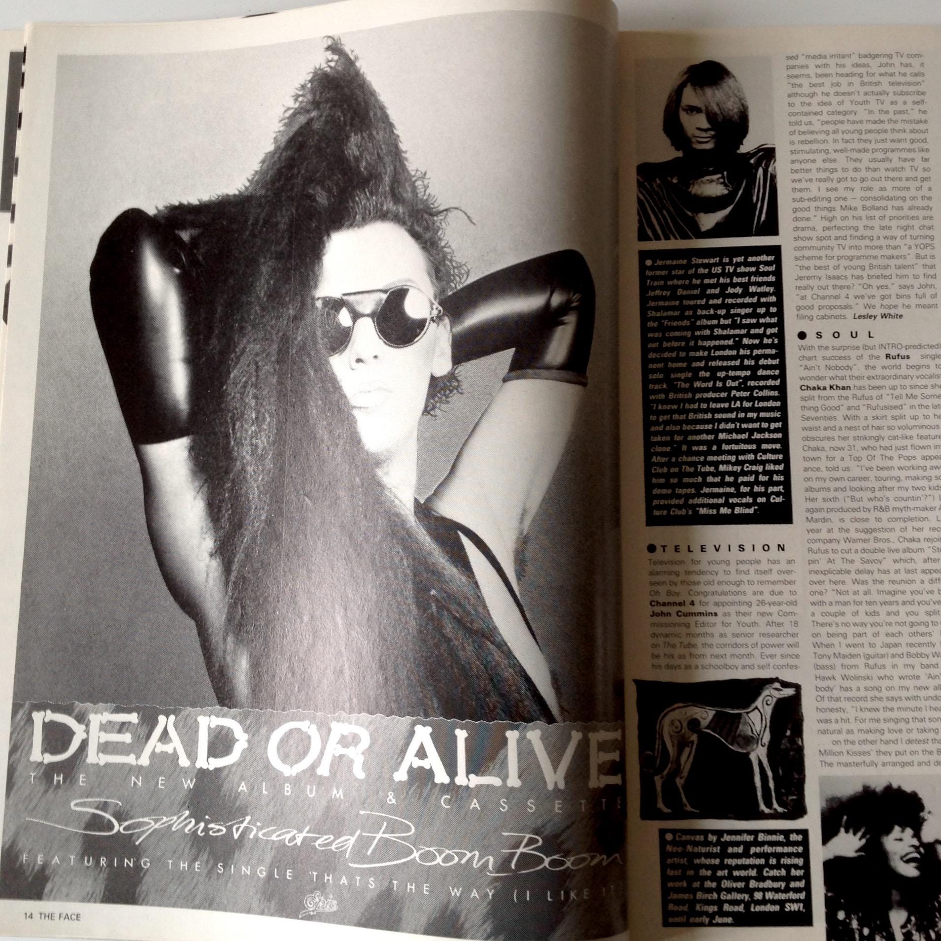 Buy The Face Magazine | May 84 | Electro | Madness, Ade